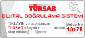Türkiye Seyahat Acentaları Birliği belgesi